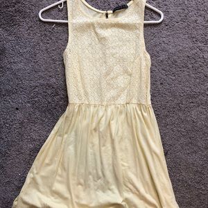girls yellow sundress
